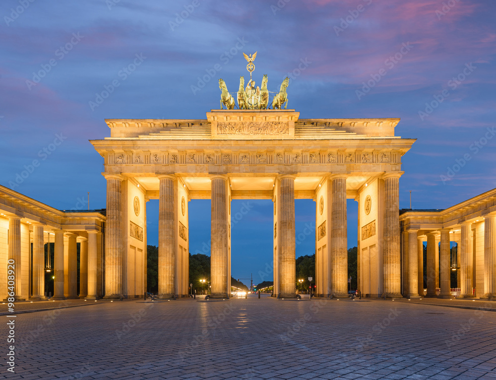 Obraz premium Brandenburg Gate in Berlin, Germany