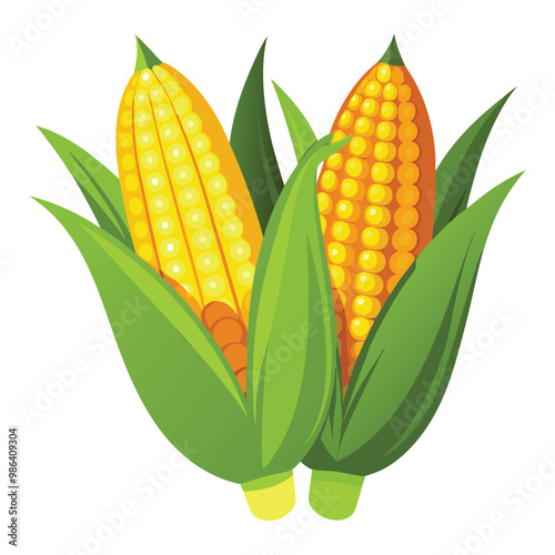 orn hand drawn vector illustration set. Isolated Vegetable engraved style object