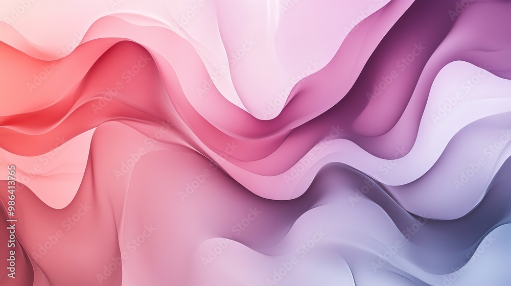 Obraz premium Subtle abstract gradient with soft color transitions for a modern look