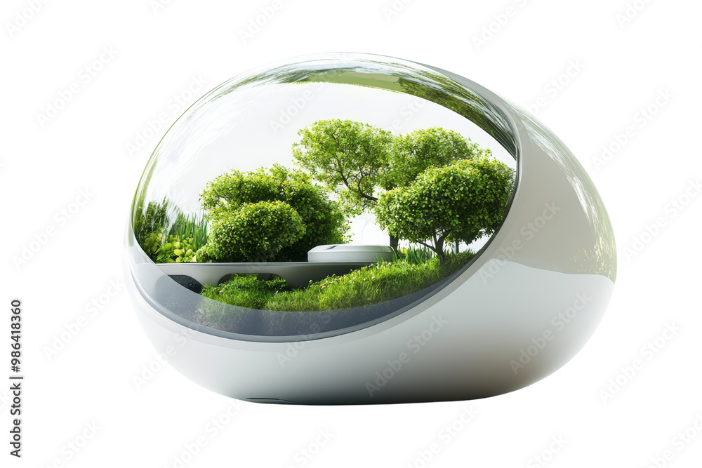 Innovative smart environmental design, eco-friendly and high-tech, sleek appearance,Isolated on transparent background. Innovative smart environmental design, eco-friendly and high-tech, sleek appearance,Isolated on transparent background.