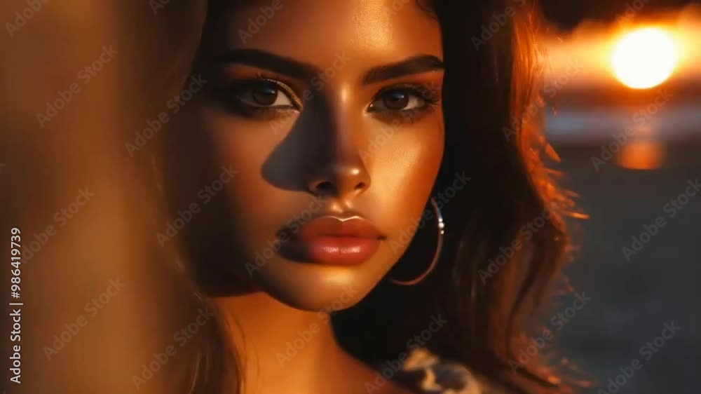 custom made wallpaper toronto digitalportrait of a woman, generated by AI