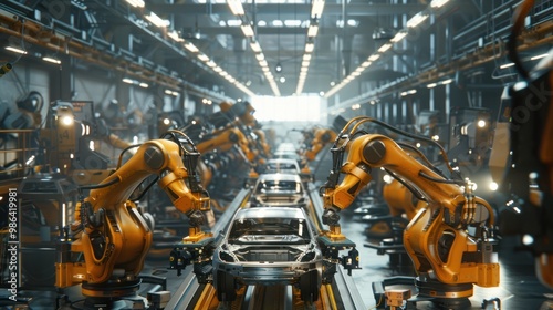 Car Assembly Line Robots