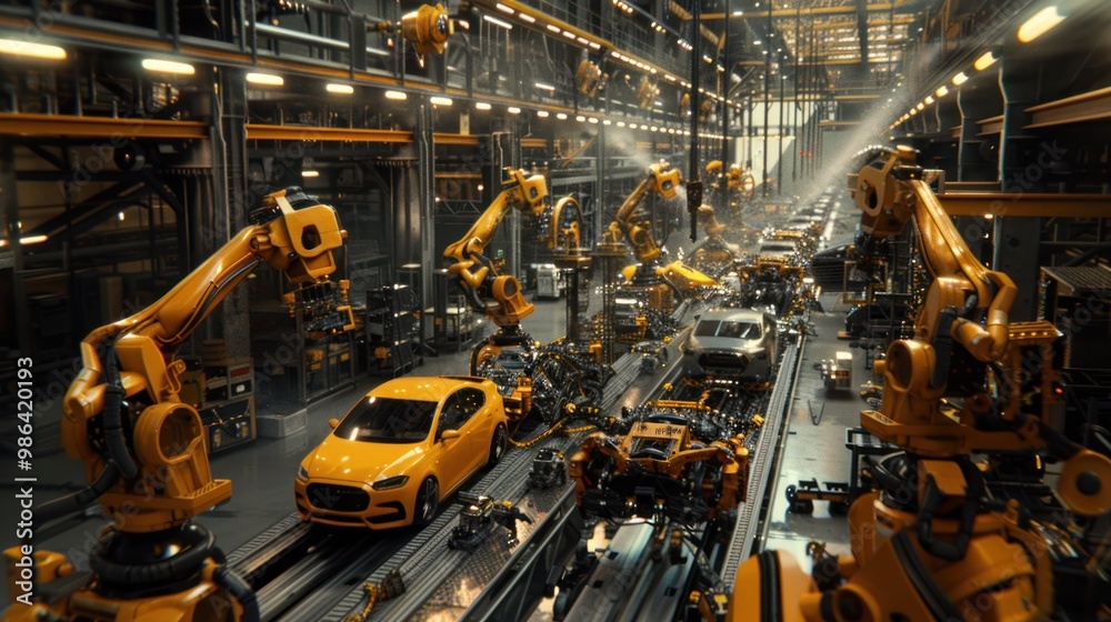 Automated Car Production Line