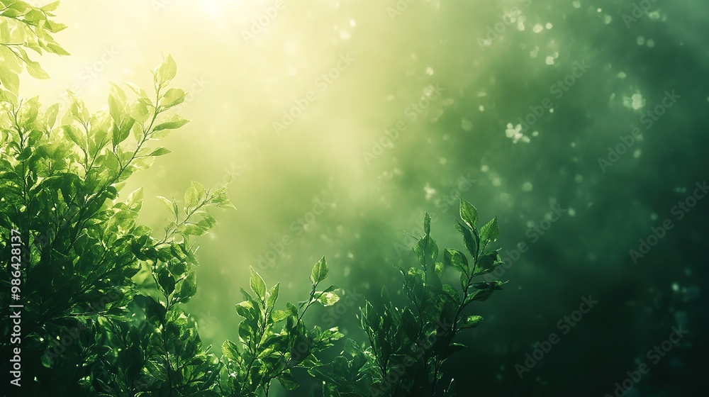 Soft focus background with blurred shapes and smooth transitions