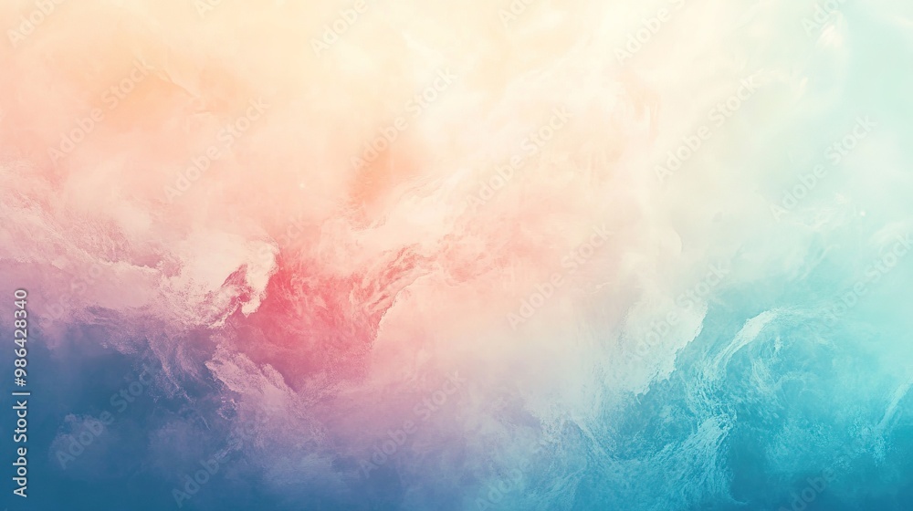 Fototapeta premium Soft focus background with blurred shapes and smooth transitions