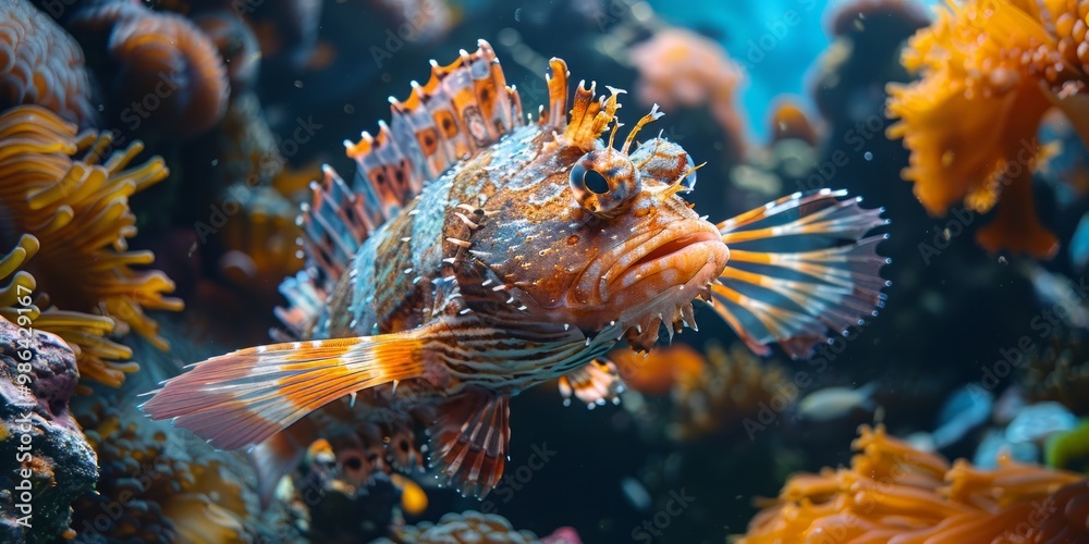 Close-up of a Lionfish