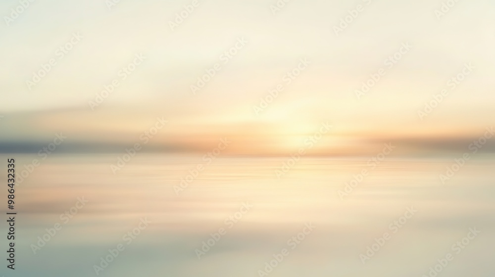 Obraz premium Smooth, soft blurred background perfect for a serene atmosphere