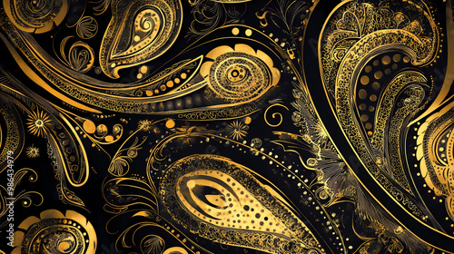 Decorative elegant luxury design.paisley pattern. Paisley. Illustration