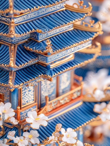 Beautiful Chinese Cloisonné Handicrafts for Personalized Decor Generative AI