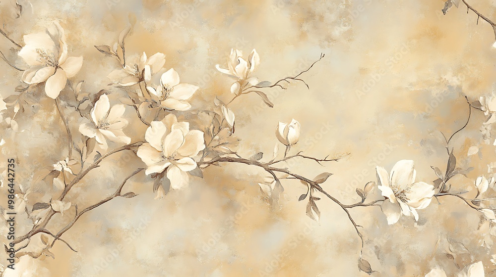 Intricately Designed Floral Wallpaper: A Detailed and Elegant Botanical Pattern for Timeless Interior Decoration Intricately Designed Floral Wallpaper: A Detailed and Elegant Botanical Pattern for Timeless Interior Decoration