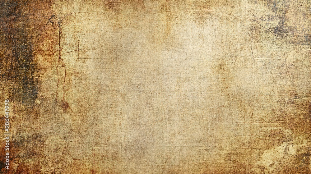 Fototapeta premium Rustic vintage paper background with classic, old-world texture