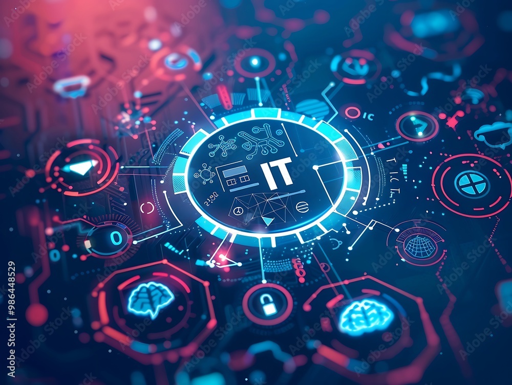 Internet of things technology concept. Global network connection. Internet of things technology concept. Global network connection.