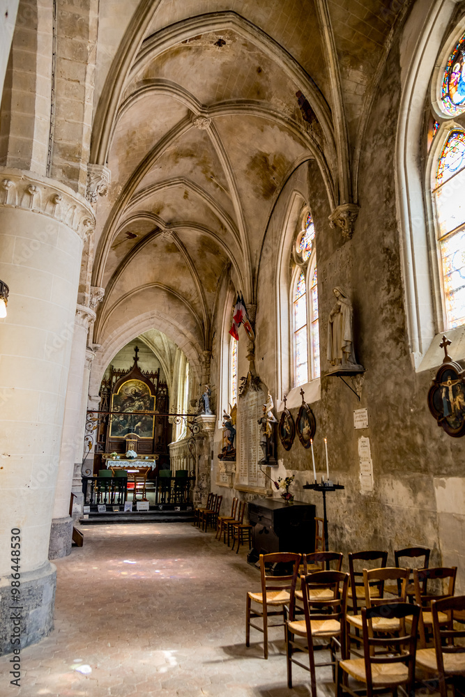 Obraz premium L' Église Saint-Pierre d' Ault