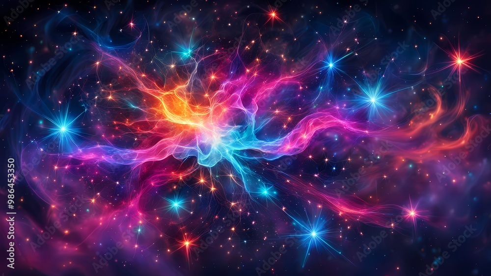 Naklejka premium background with space