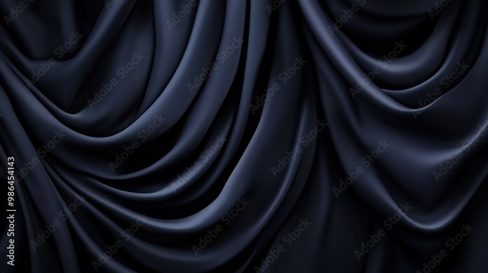 Fototapeta premium Rich dark background with a luxurious, elegant feel and soft gradients