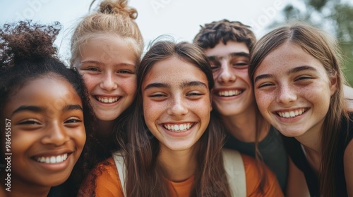 International Youth Day Celebration Concept Generative AI