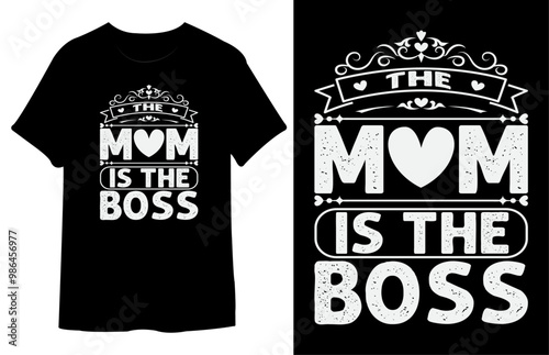 Happy Boss Day T Shirt Design. Best Typography Vector T shirt Design.
