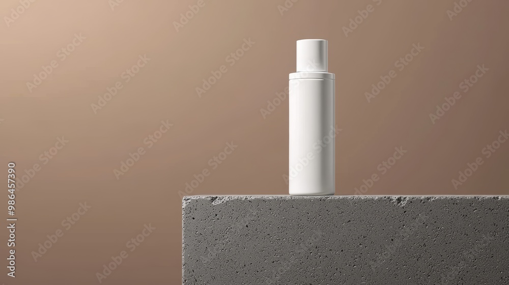 Clear Scrub Bottle White Paste Skin care Clear Scrub Bottle White Paste Skin care