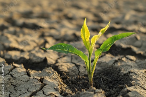 Effects of dry weather patterns, water shortages in farms, parched earth, and withering vegetation