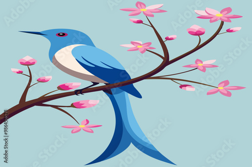 bird on branch