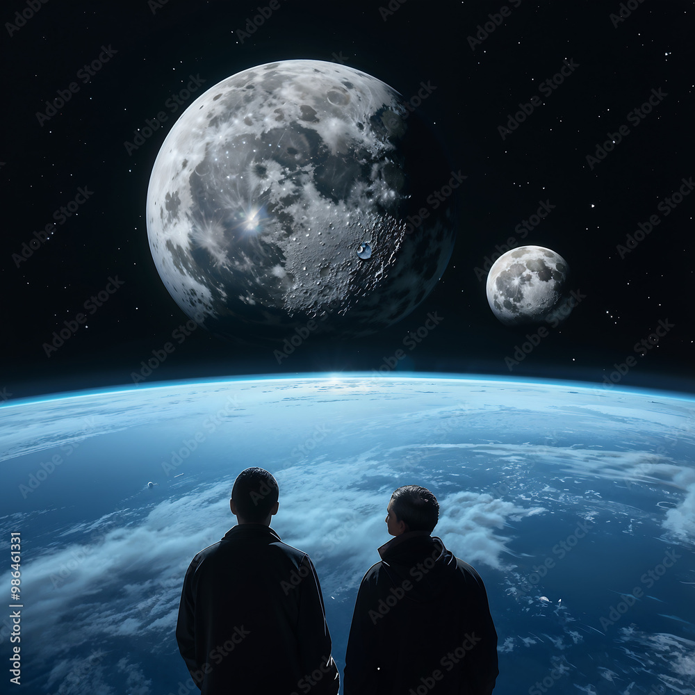 couple in space couple in space