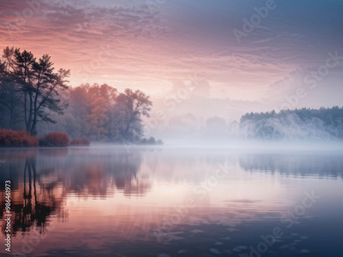 Amanece en el lago 12