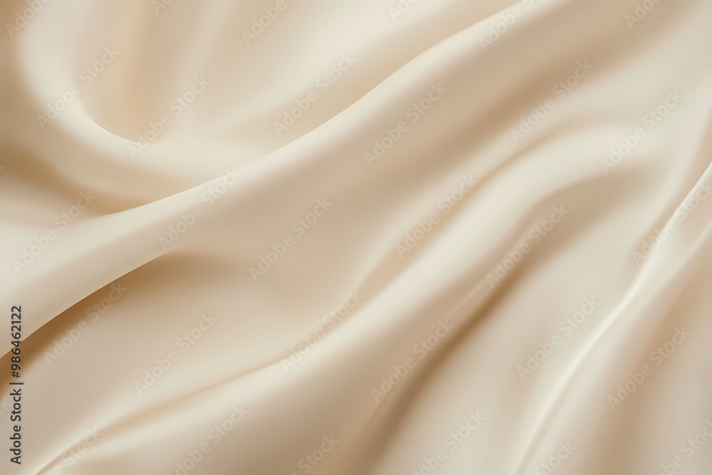 Soft Beige Fabric Background for Elegant Designs