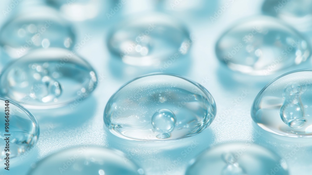 Cosmetic lotion transparent gel drops texture background Cosmetic lotion transparent gel drops texture background