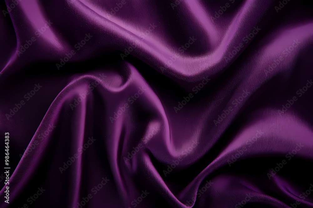 Deep Purple Satin Fabric Background Texture Deep Purple Satin Fabric Background Texture
