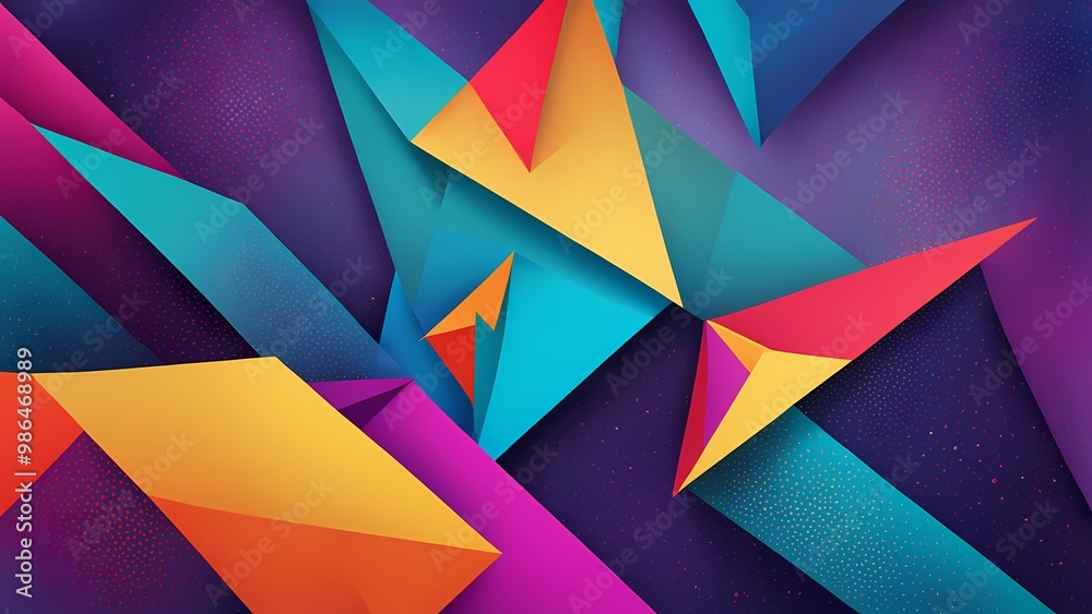 abstract colorful background with triangles abstract colorful background with triangles