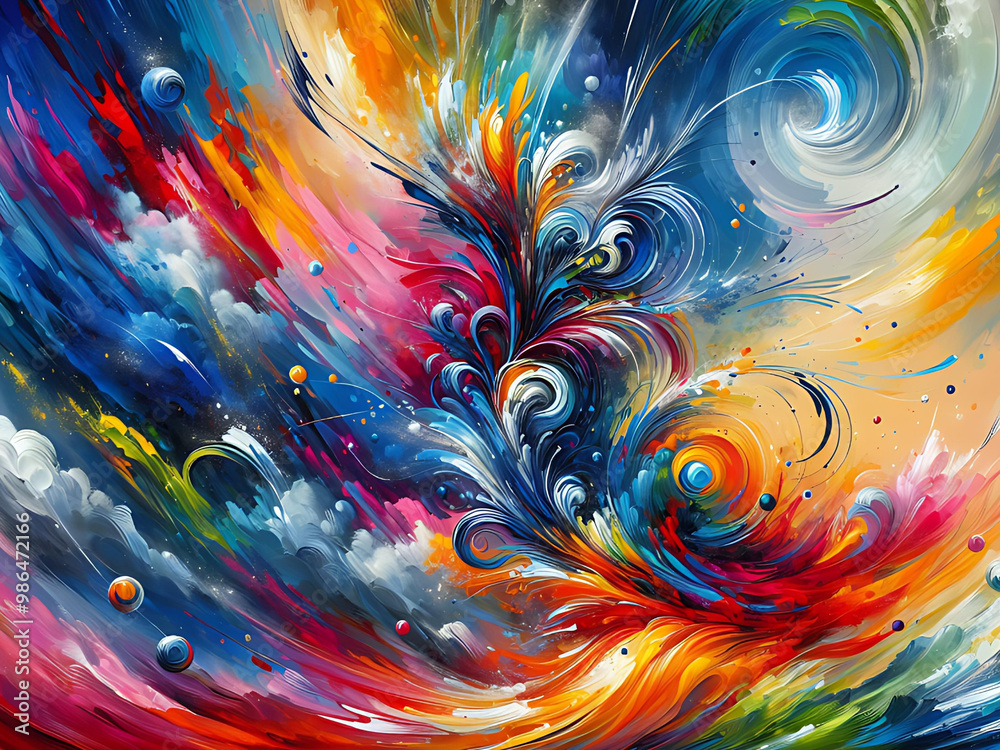 abstract psychedelic emotions background abstract psychedelic emotions background