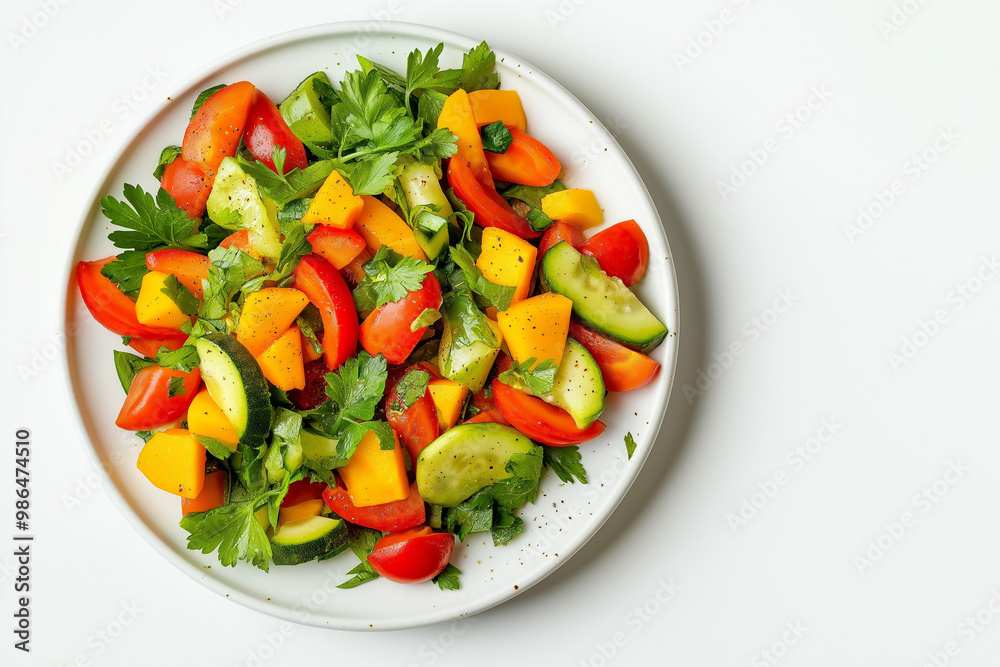 salad with vegetables salad with vegetables
