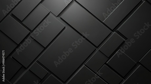 Modern black luxury background with high-end design and rich finishes