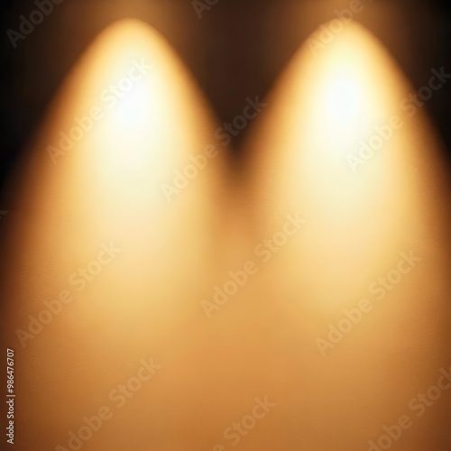 Abstract color gradient background yellow with brown, white noise.  