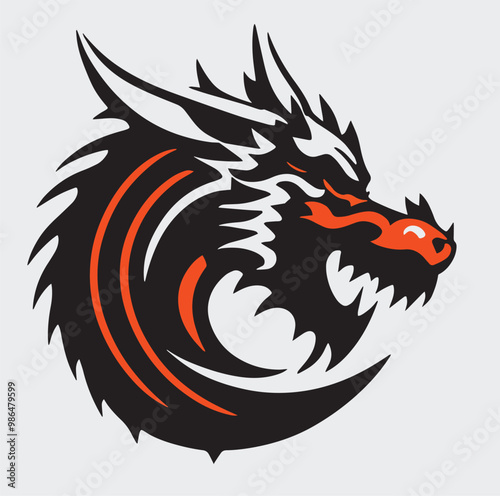 Wallpaper Mural black and white rooster Torontodigital.ca