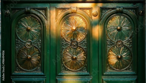 detail of the door