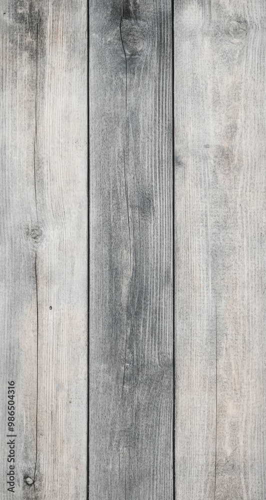 Fototapeta premium Textured wooden planks in gray tones create an inviting rustic backdrop for various projects