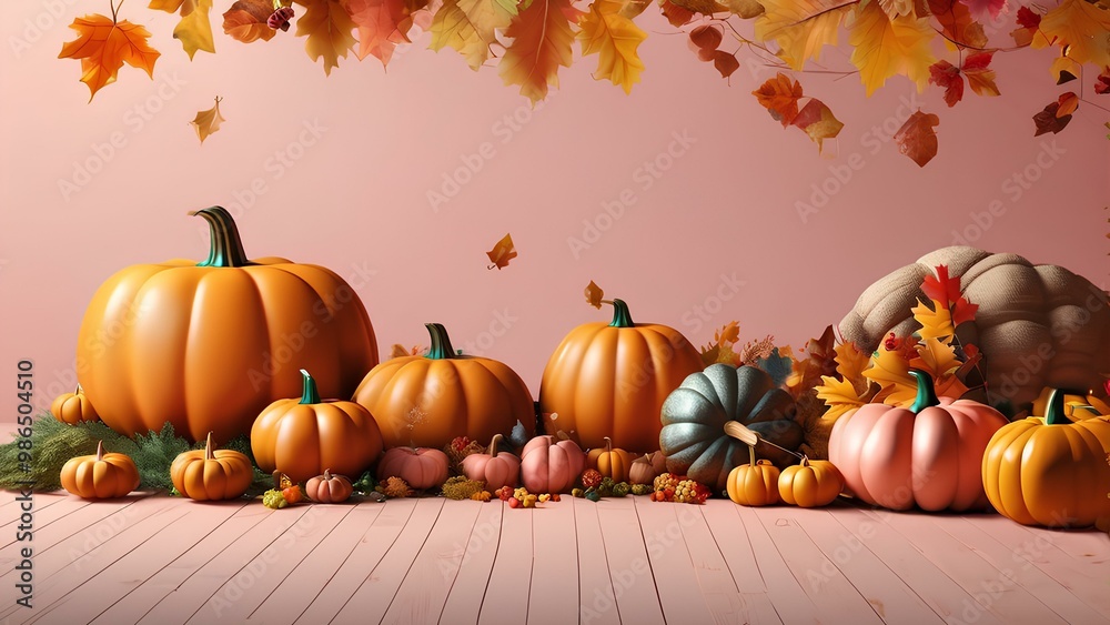 autumn leaves and pumpkins, pumpkins and autumn leaves, Thanksgiving layout, Thanksgiving copy space, fall, high definition Thanksgiving images, autumn leaves and pumpkins, pumpkins and autumn leaves, Thanksgiving layout, Thanksgiving copy space, fall, high definition Thanksgiving images,