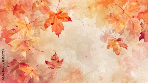 Autumn Leaves Background