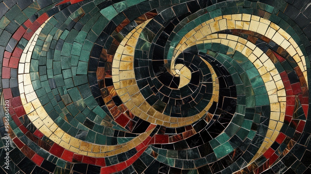 Obraz premium Abstract Mosaic Pattern