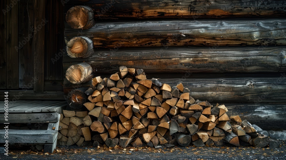 Log Cabin Firewood Log Cabin Firewood