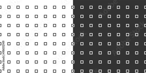 Abstract neutral masculine wallpaper in 2 variations for retro fabric textile. Vector prints in flat style