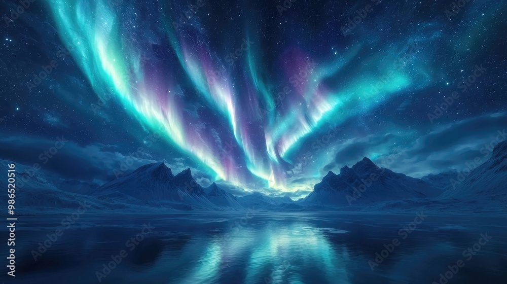 Surreal Aurora Borealis Spectacle in 4K Quality - Vivid Colors and Celestial Beauty Lighting Up the Night Sky Surreal Aurora Borealis Spectacle in 4K Quality - Vivid Colors and Celestial Beauty Lighting Up the Night Sky