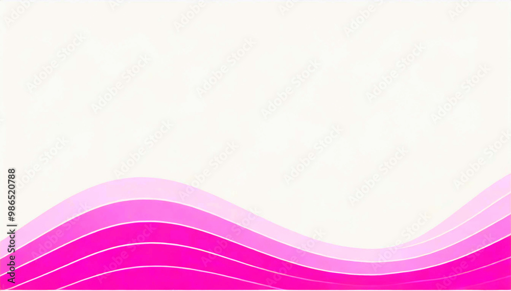 An illustration of wavy pink patterns on a white background. An illustration of wavy pink patterns on a white background.