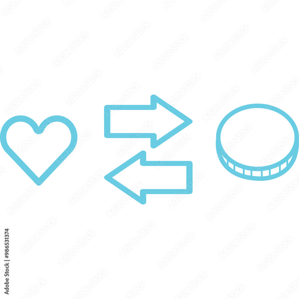 Single isolated icon with outline style icon on white background