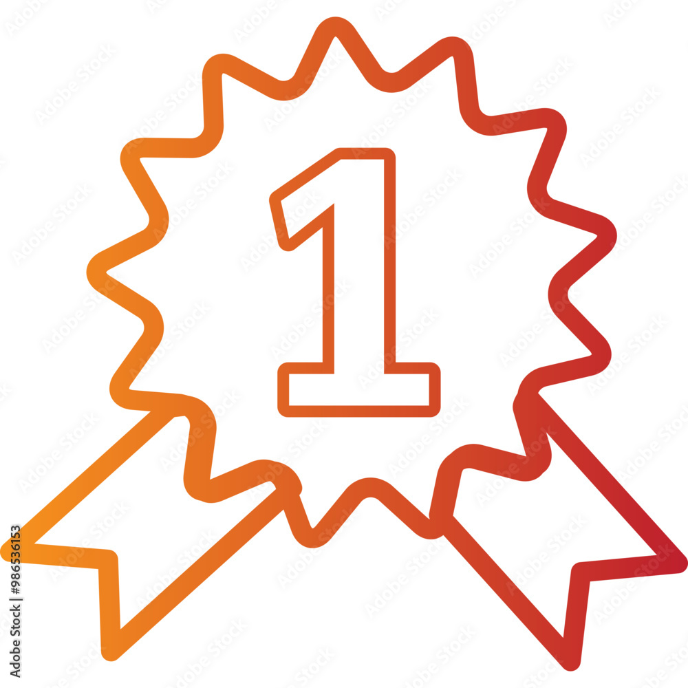 Single isolated icon with outline style icon on white background