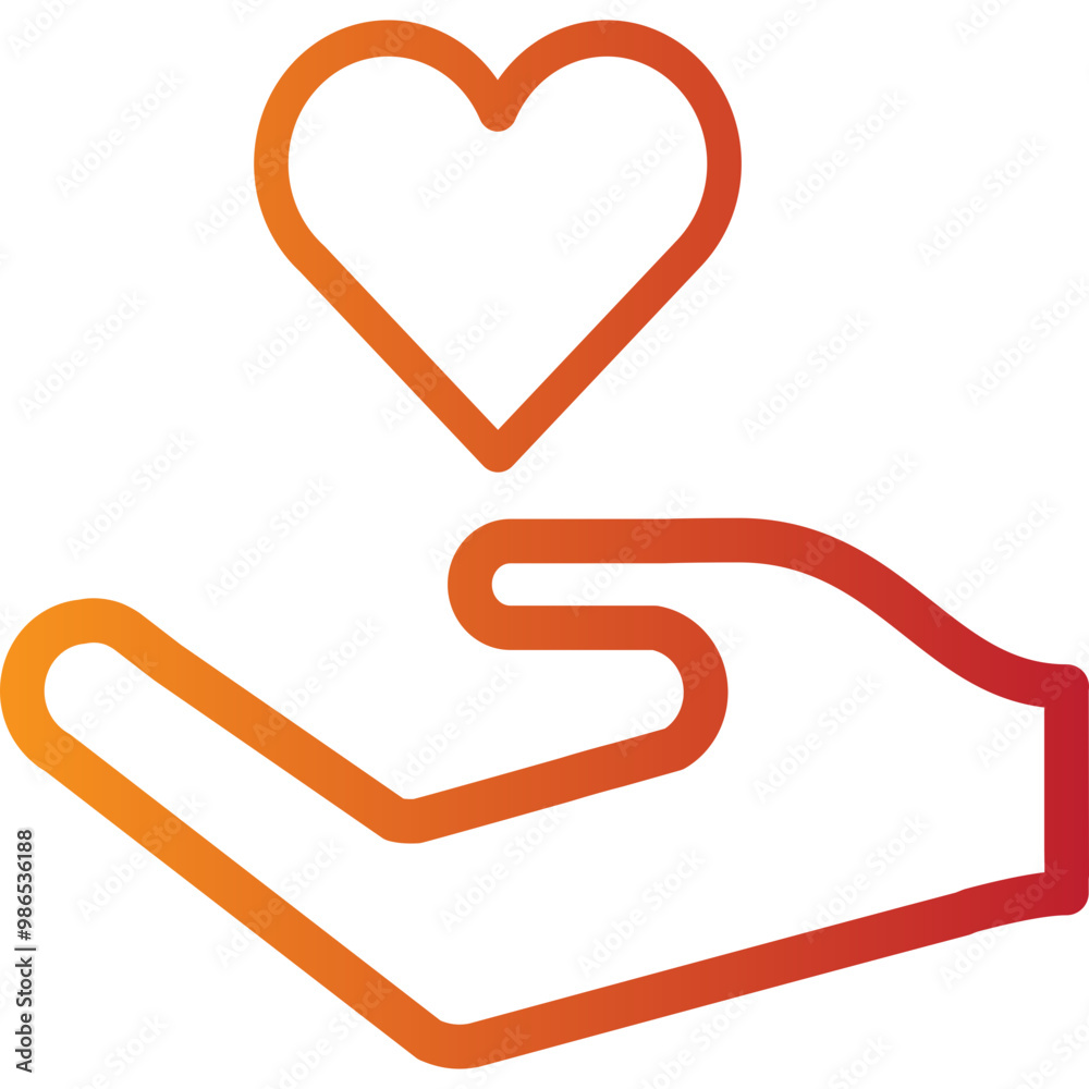 Single isolated icon with outline style icon on white background