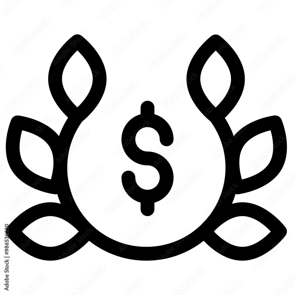 Fototapeta premium money