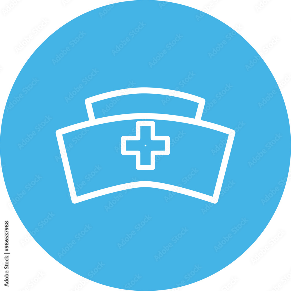 Fototapeta premium Single isolated icon with outline style icon on white background