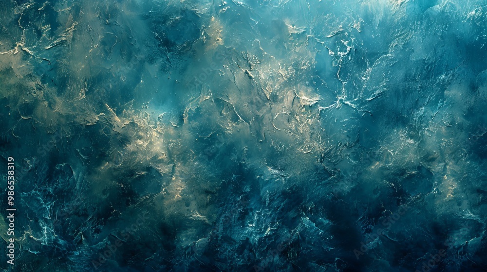 Stunning Crystal Clear Blue Water Abstract Background with Frozen Ice Texture Stunning Crystal Clear Blue Water Abstract Background with Frozen Ice Texture